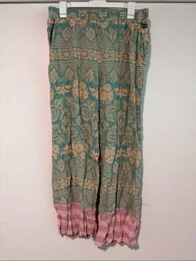 Matilda Jane Pastel Blue Floral Pants M